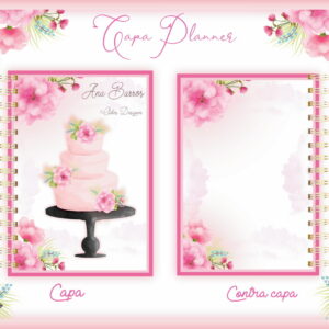 Capa Planner Confeitaria - Arq. Digital