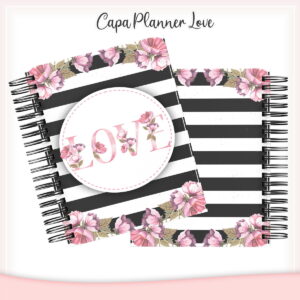 Capa Planner Love - Arquivo Digital 6 Capa Planner Love - Arquivo Digital