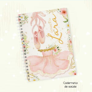 Capa Vacinação Ballet Menina - Arquivo Digital 14 Capa Vacinação Ballet Menina - Arquivo Digital