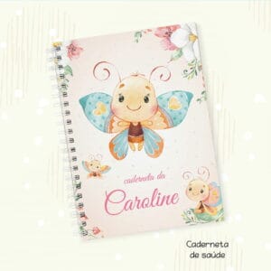 Capa Vacinação Borboleta Cute