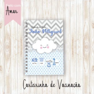 Capa Vacinação Chuva de Amor Menino - Arquivo Digital