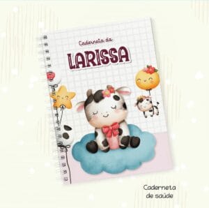 Capa Vacinação Vaquinha Menina
