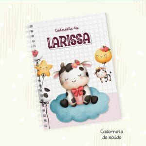 Capa Vacinação Vaquinha Menina