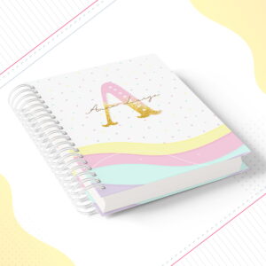 Capas Alfabeto Encadernação Menina - Arquivo Digital