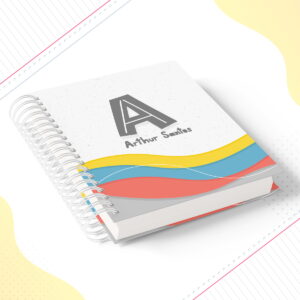 Capas Alfabeto Encadernação Menino - Arquivo Digital