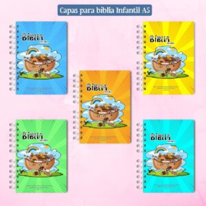 Capas Bíblia Infantil A5 e 18x18