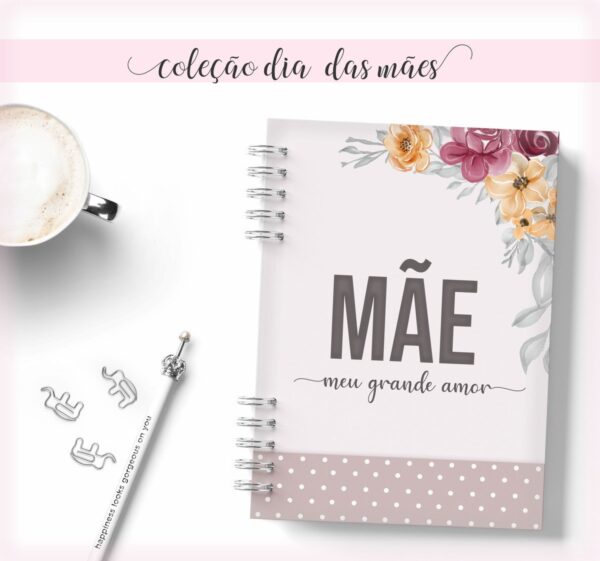 Capas Encadernação Coleção Dia das Mães