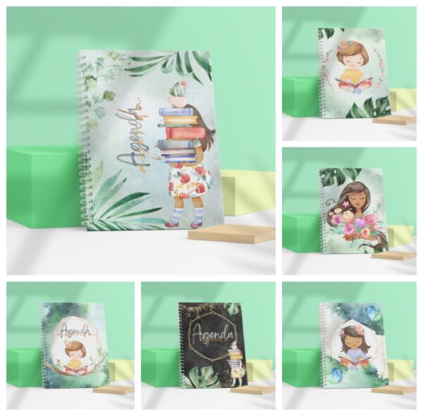 Capas Encadernação Meninas