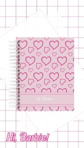 Capas Encadernação Tons Rosa
