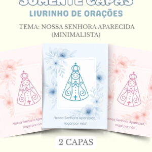 Capas Nossa Senhora Aparecida Minimalista - Arquivo Digital