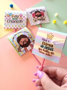 Capas Para Pirulitos Dia Das Crianças
