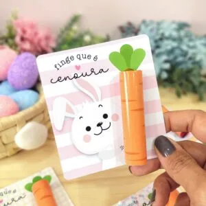 Card Baton Cenoura Páscoa