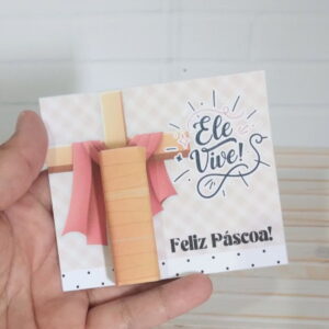 Card Bis Páscoa Religioso - Arquivo Digital