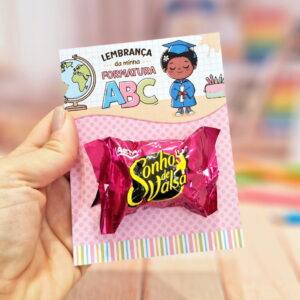 Card Bombom Abc Arquivo Digital pdf Imprimir