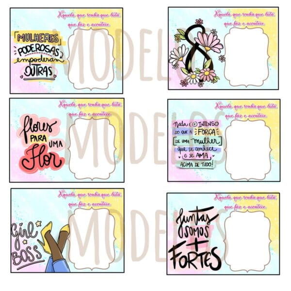Card Bombom Mulheres