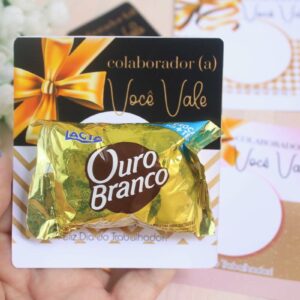 Card Bombom Trabalhador
