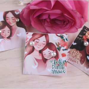 Card Brincos Dia das Mães