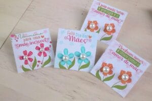 Card Brincos Flor Dia Das Maes 4