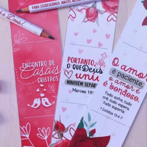 Card Caneta e Lápis Dia dos Namorados