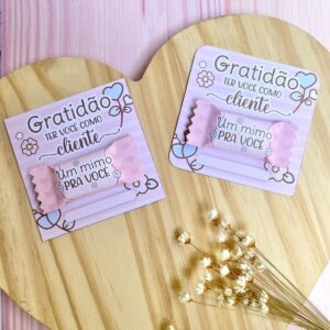 Card e Balinha Mimos Clientes