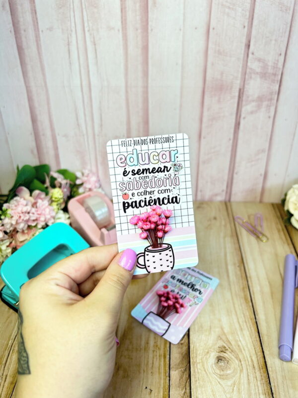 Card Florzinha Dia dos Professores