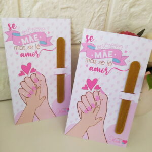 Card Lixa Unha Dia das Mães - Arquivo Digital