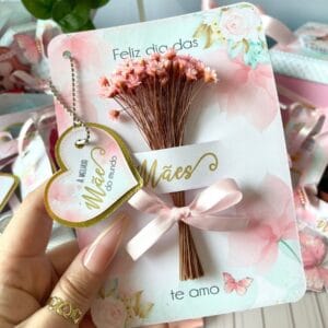 Card para Florzinha Dia das Mães