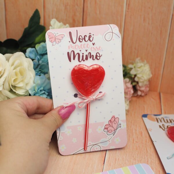 Card Pirulito Mimos Clientes