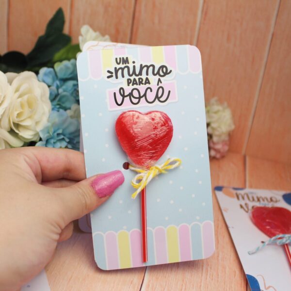 Card Pirulito Mimos Clientes