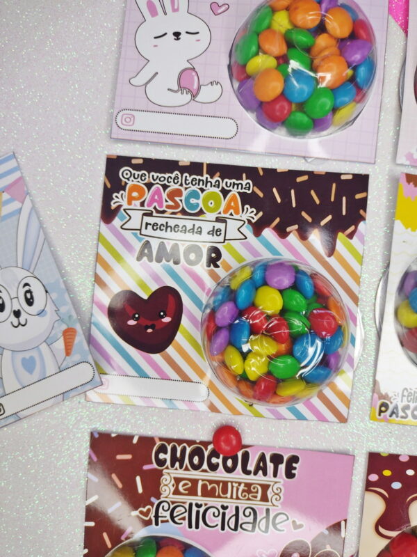 Cartão Colorete Páscoa