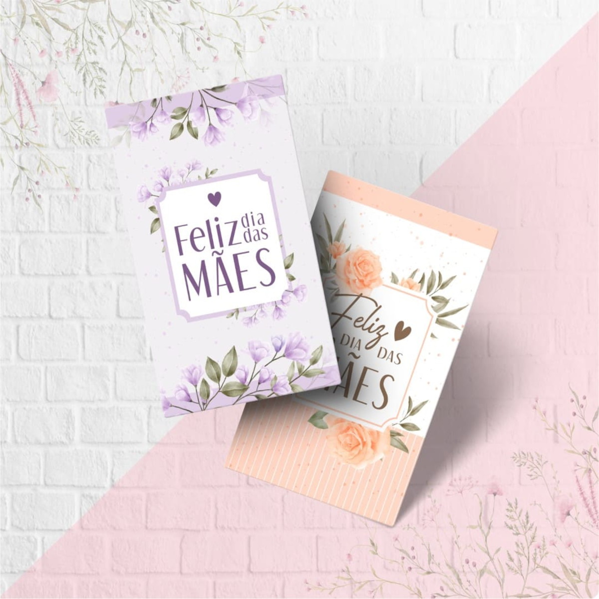 Cartão de Agradecimento Mães - Corel e Png/pdf 2 Cartão de Agradecimento Mães - Corel e Png/pdf
