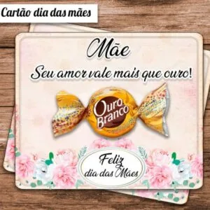 Cartão Dia das Mães Bombom Studio e pdf 18 Cartão Dia das Mães Bombom Studio e pdf