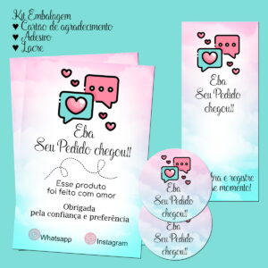 Cartão e Adesivos Embalagens - Arquivo Digital