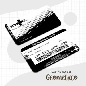 Cartão Sus Adulto Geométrico III 23 Cartão Sus Adulto Geométrico III