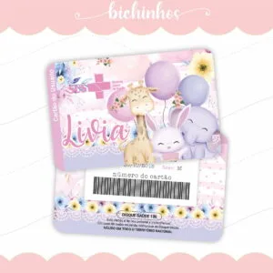 Cartão Sus Bichinhos