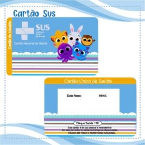 Cartão Sus Bolofofos Menino