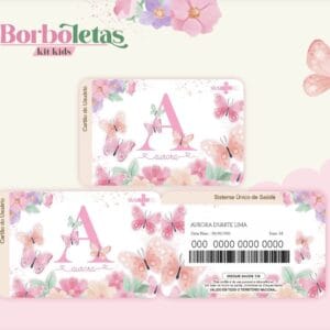 Cartão Sus Borboletas