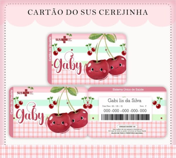 Cartão Sus Cerejinha