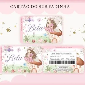 Cartão Sus Fadinhas 4 Cartão Sus Fadinhas