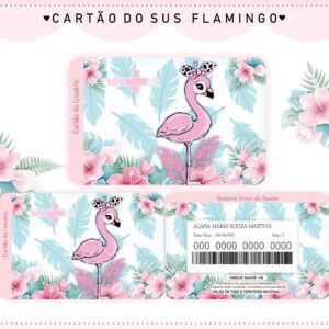 Cartão Sus Flamingo