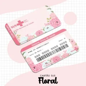 Cartão Sus Floral 31 Cartão Sus Floral