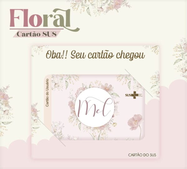 Cartão Sus Floral Flores