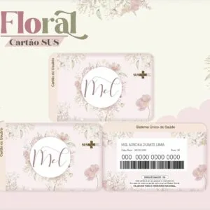 Cartão Sus Floral Flores 22 Cartão Sus Floral Flores