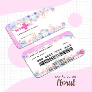 Cartão Sus Floral II
