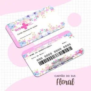Cartão Sus Floral II 31 Cartão Sus Floral II