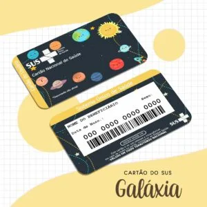 Cartão Sus Galáxia 16 Cartão Sus Galáxia