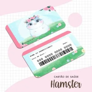 Cartão Sus Hamster 11 Cartão Sus Hamster