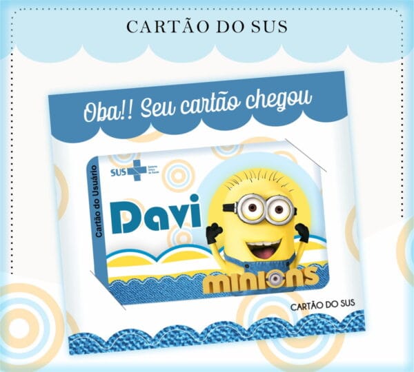 Cartão Sus Minions