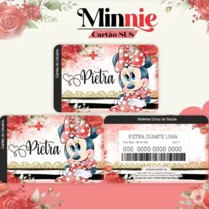 Cartão Sus Minnie 31 Cartão Sus Minnie