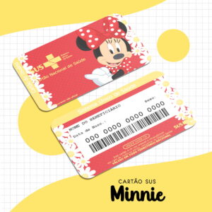 Cartão Sus Minnie - Arquivo Digital 20 Cartão Sus Minnie - Arquivo Digital